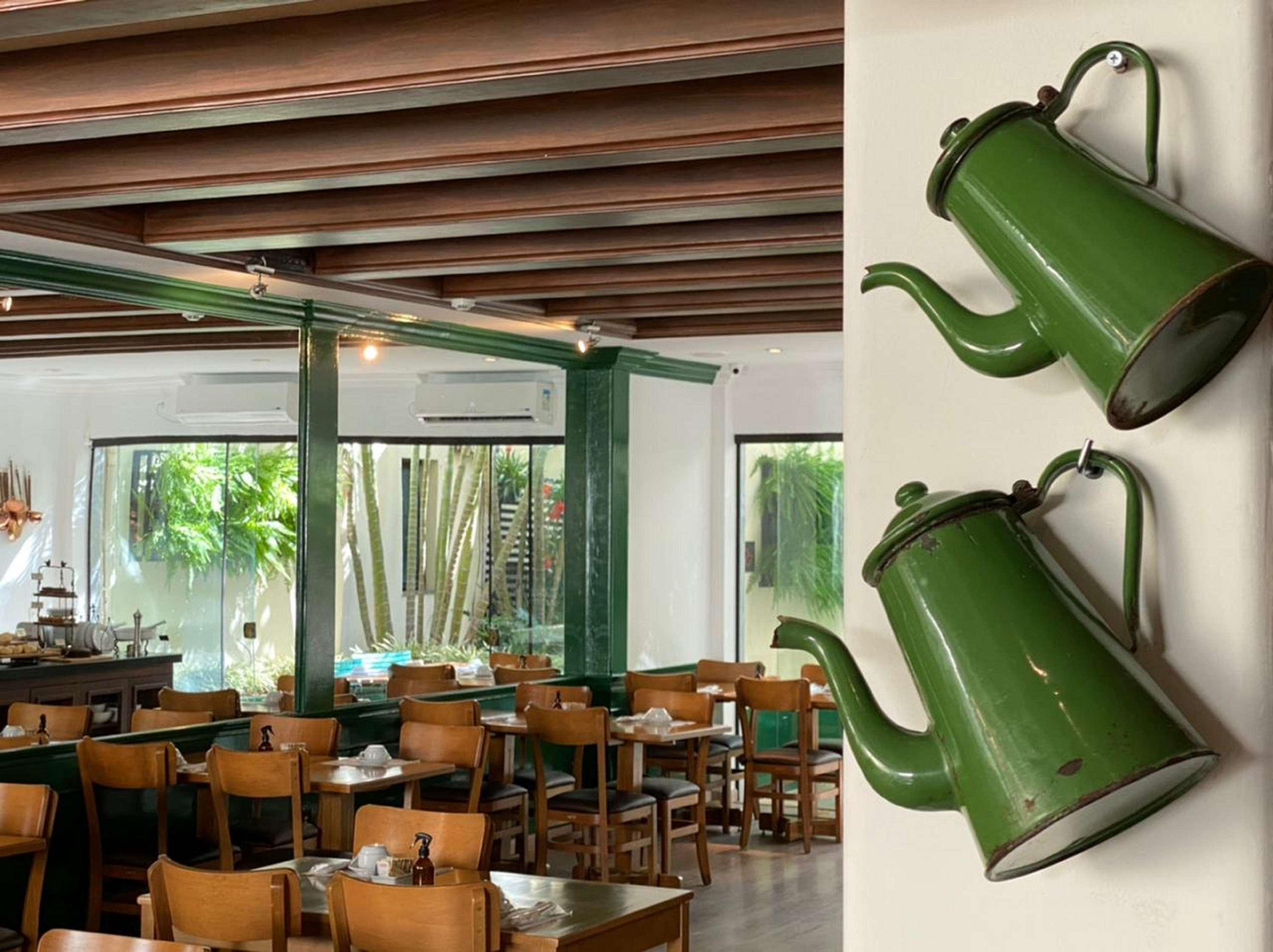 فندق Radisson Oscar Freire ساو باولو المظهر الخارجي الصورة Restaurant interior